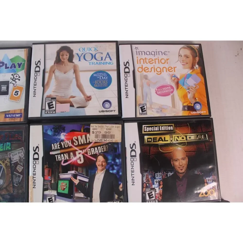 Lot of 12 Nintendo DS games. All with boxes, some with manuals, see pics (B)